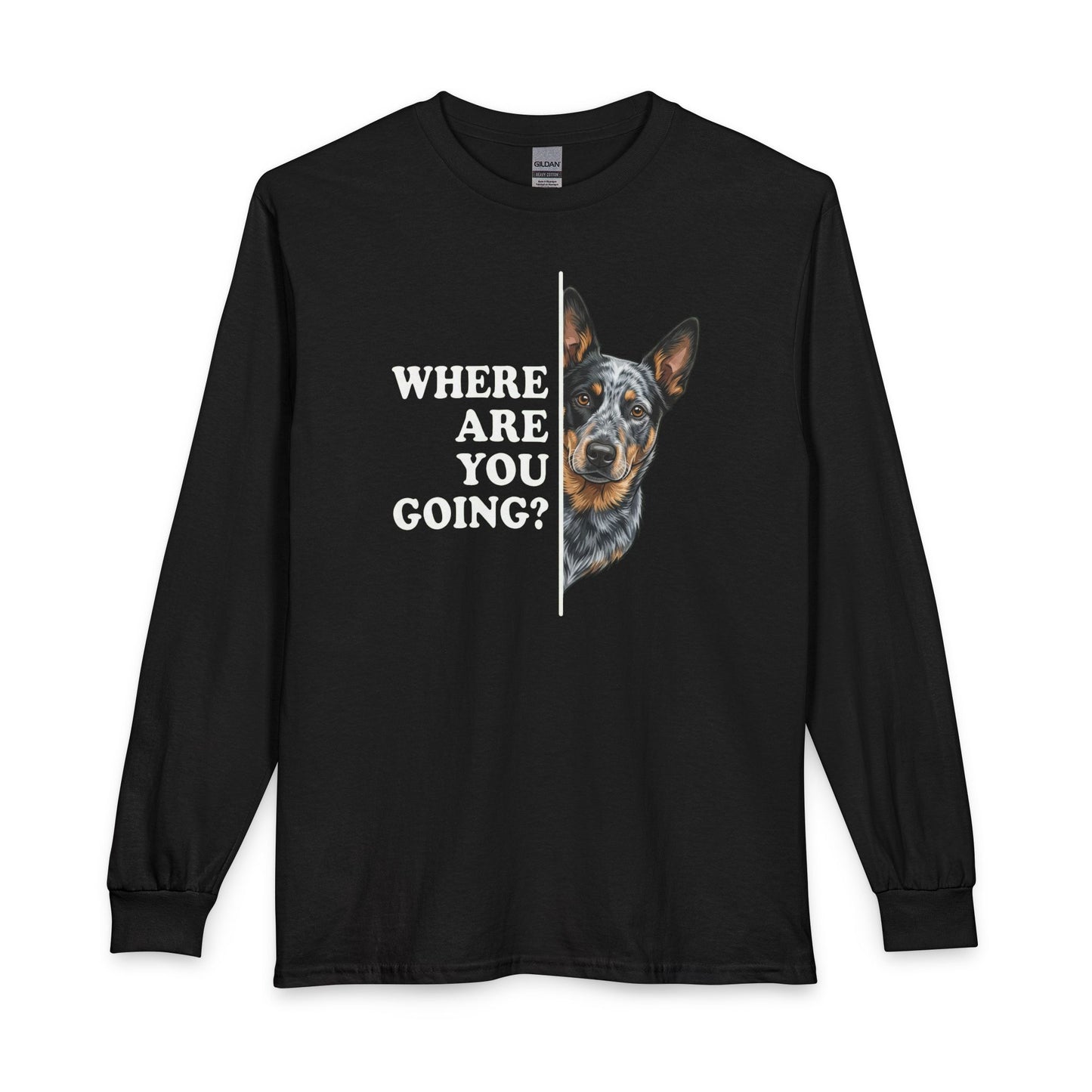 Blue Heeler Following Long Sleeve