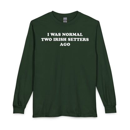 Two Irish Setters Long Sleeve