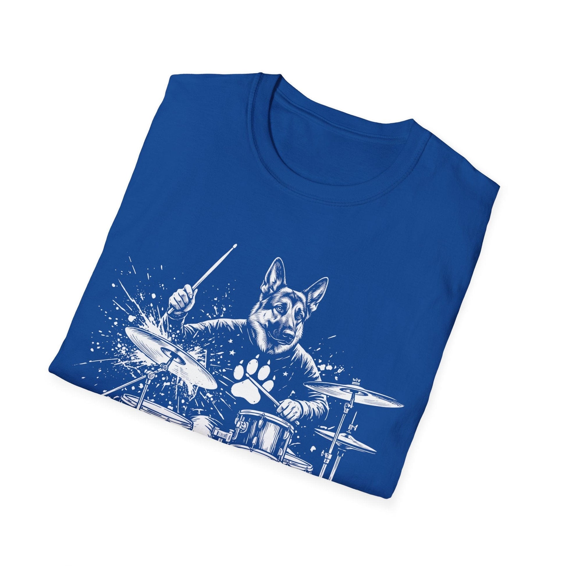German Shepherd Drummer