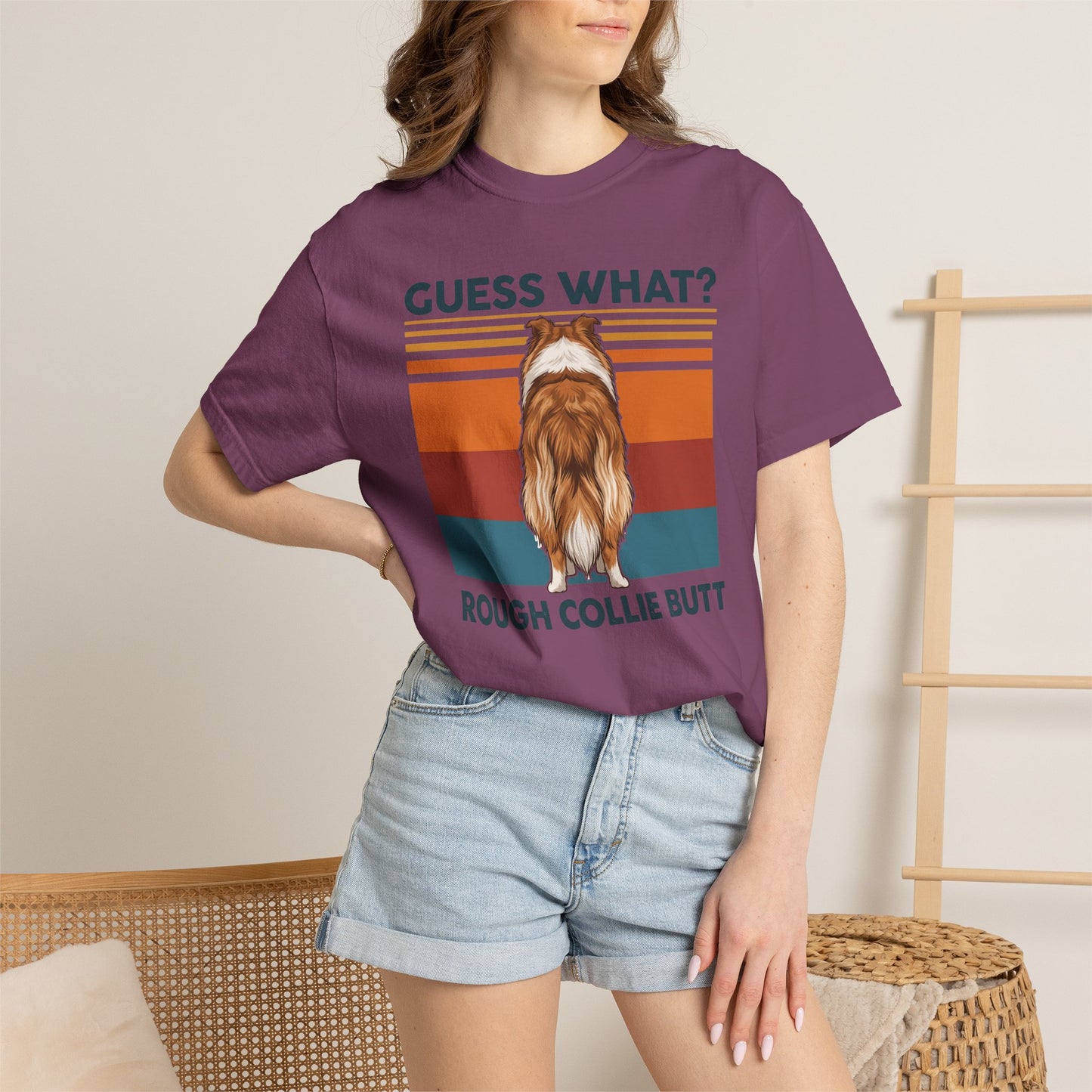 Rough Collie Butt Premium Tee