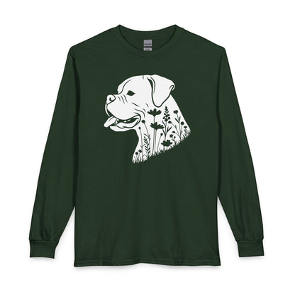 Boxer Flowers Long Sleeve