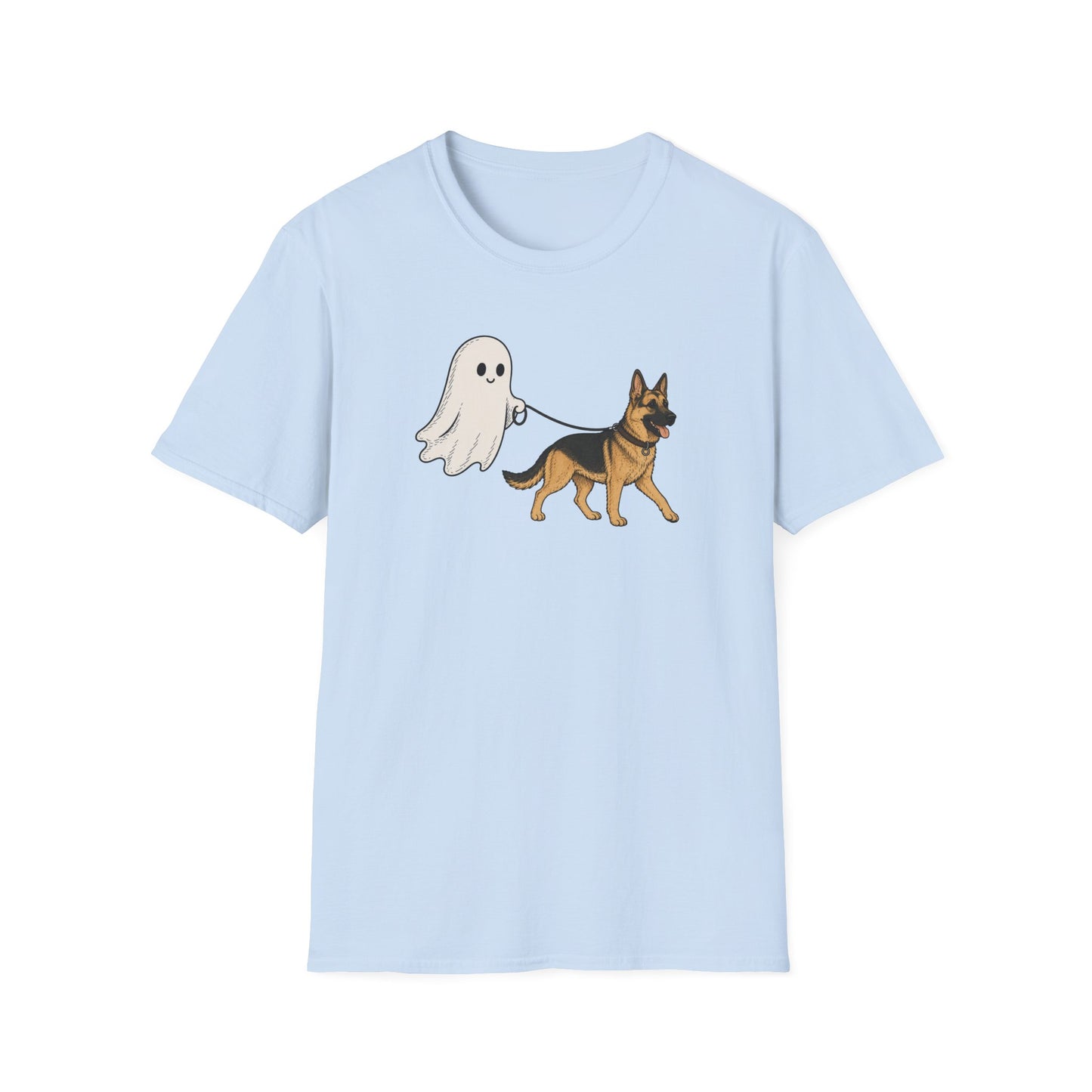 German Shepherd Ghost Halloween