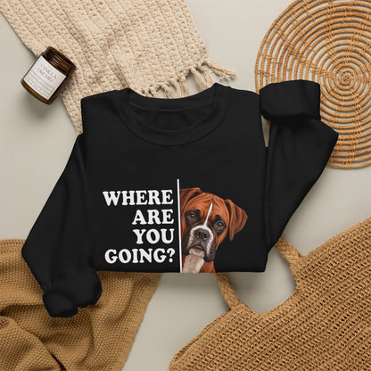 Boxer Alert Crewneck Sweatshirt