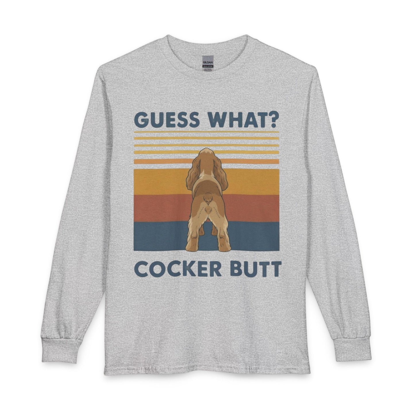 Cocker Spaniel Butt Long Sleeve