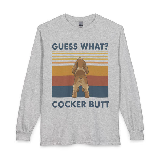 Cocker Spaniel Butt Long Sleeve