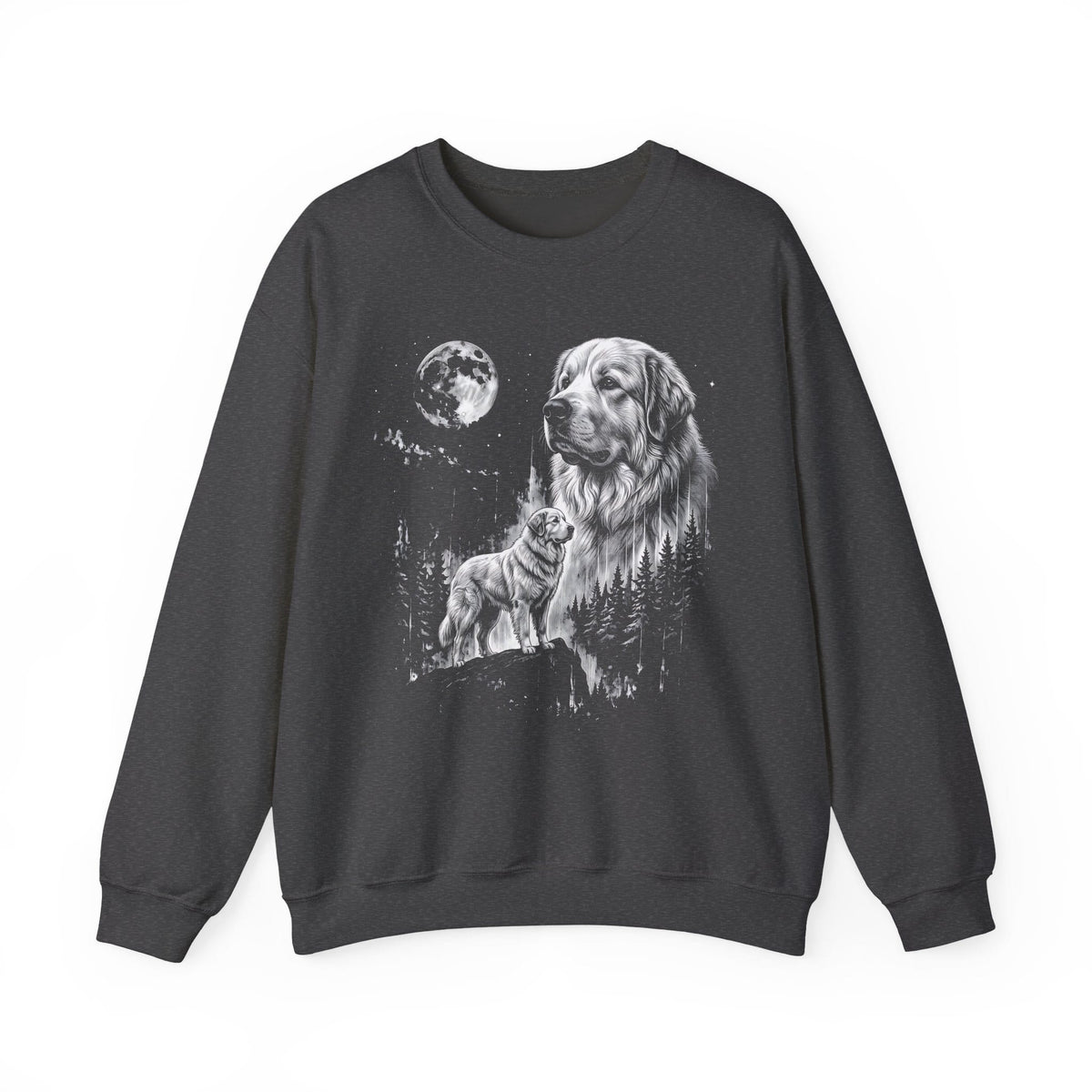 Great Pyrenees Moonlight Crewneck Sweatshirt