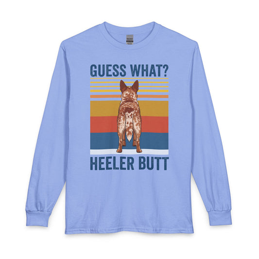 Red Heeler Butt Long Sleeve