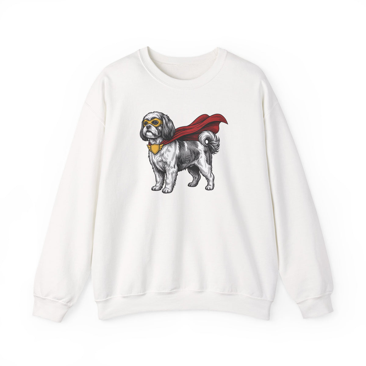 Shih Tzu Superhero Crewneck Sweatshirt