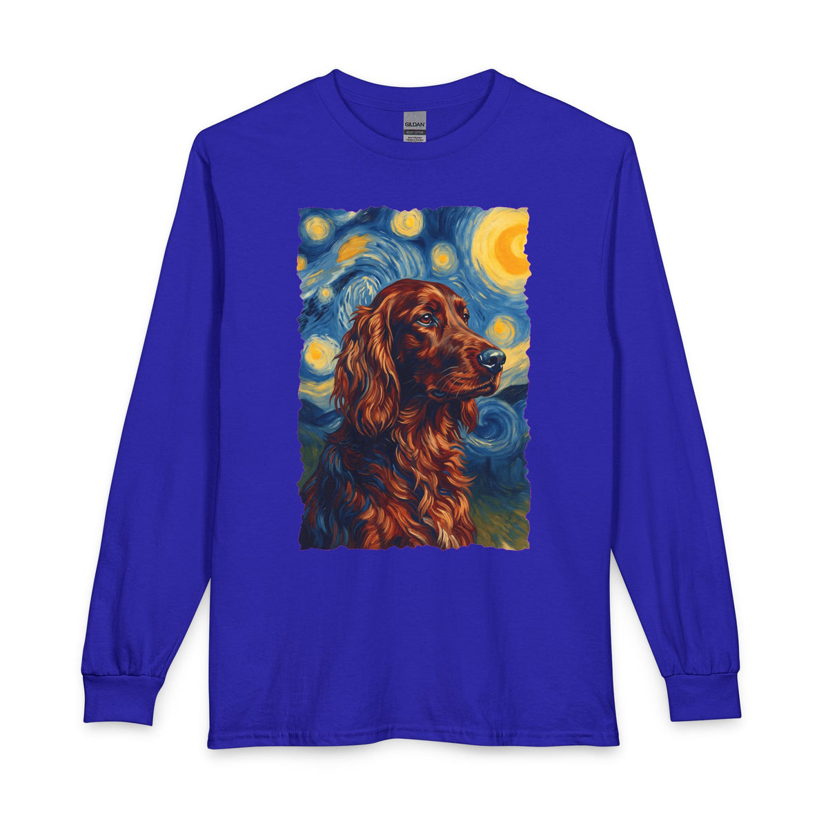 Irish Setter Van Gogh Long Sleeve