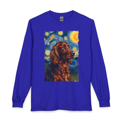 Irish Setter Van Gogh Long Sleeve