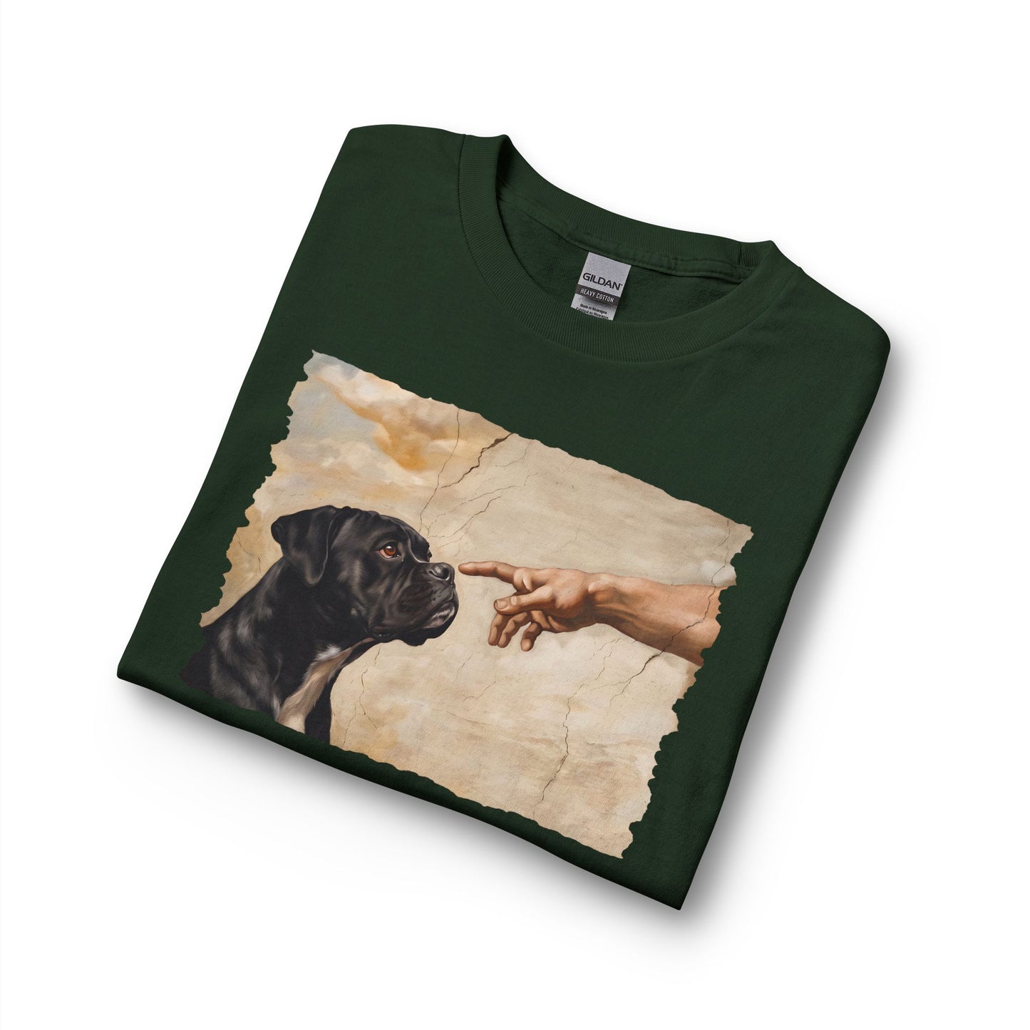 God Creates Black Boxer Long Sleeve