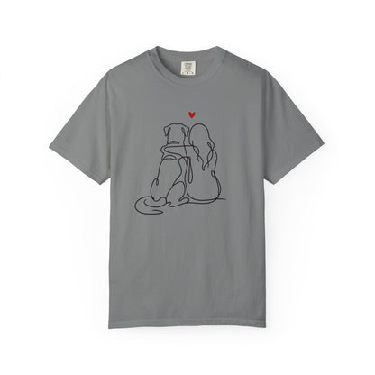 Rottweilwer and Girl Premium Tee