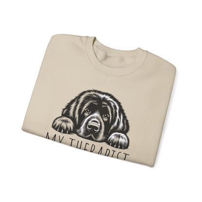 Newfoundland My Therapist Crewneck Sweatshirt