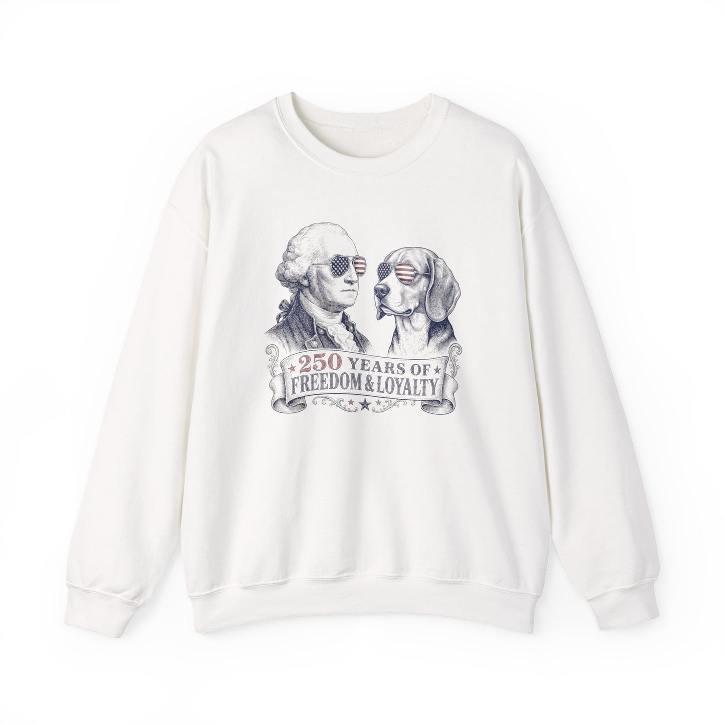 250 Year USA Beagle Crewneck Sweatshirt