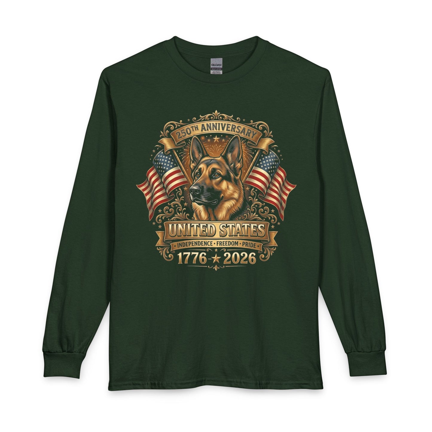 German Shepherd 250 Years Long Sleeve
