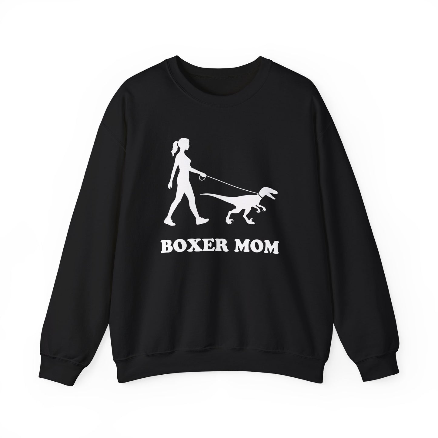 Boxer Mom Crewneck Sweatshirt
