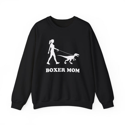 Boxer Mom Crewneck Sweatshirt