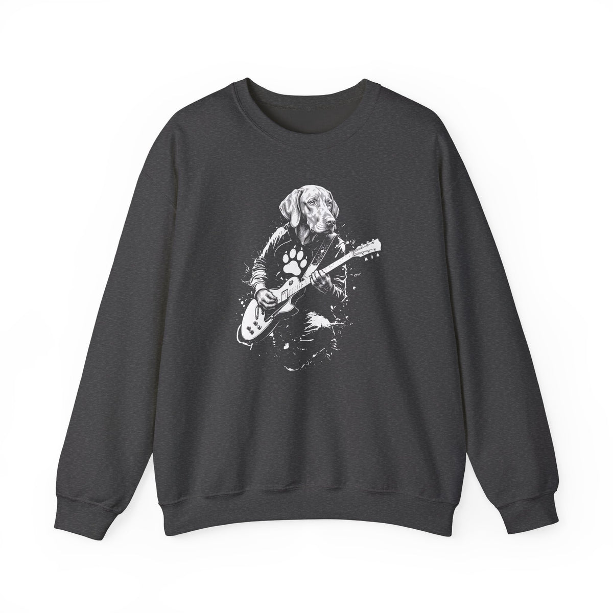 Vizsla Guitar Crewneck Sweatshirt