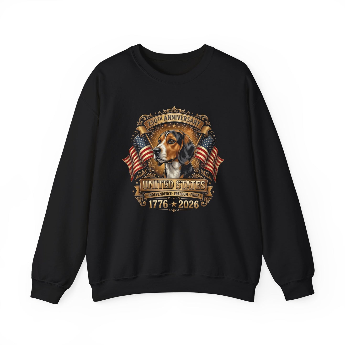 Beagle 250 Years USA Crewneck Sweatshirt