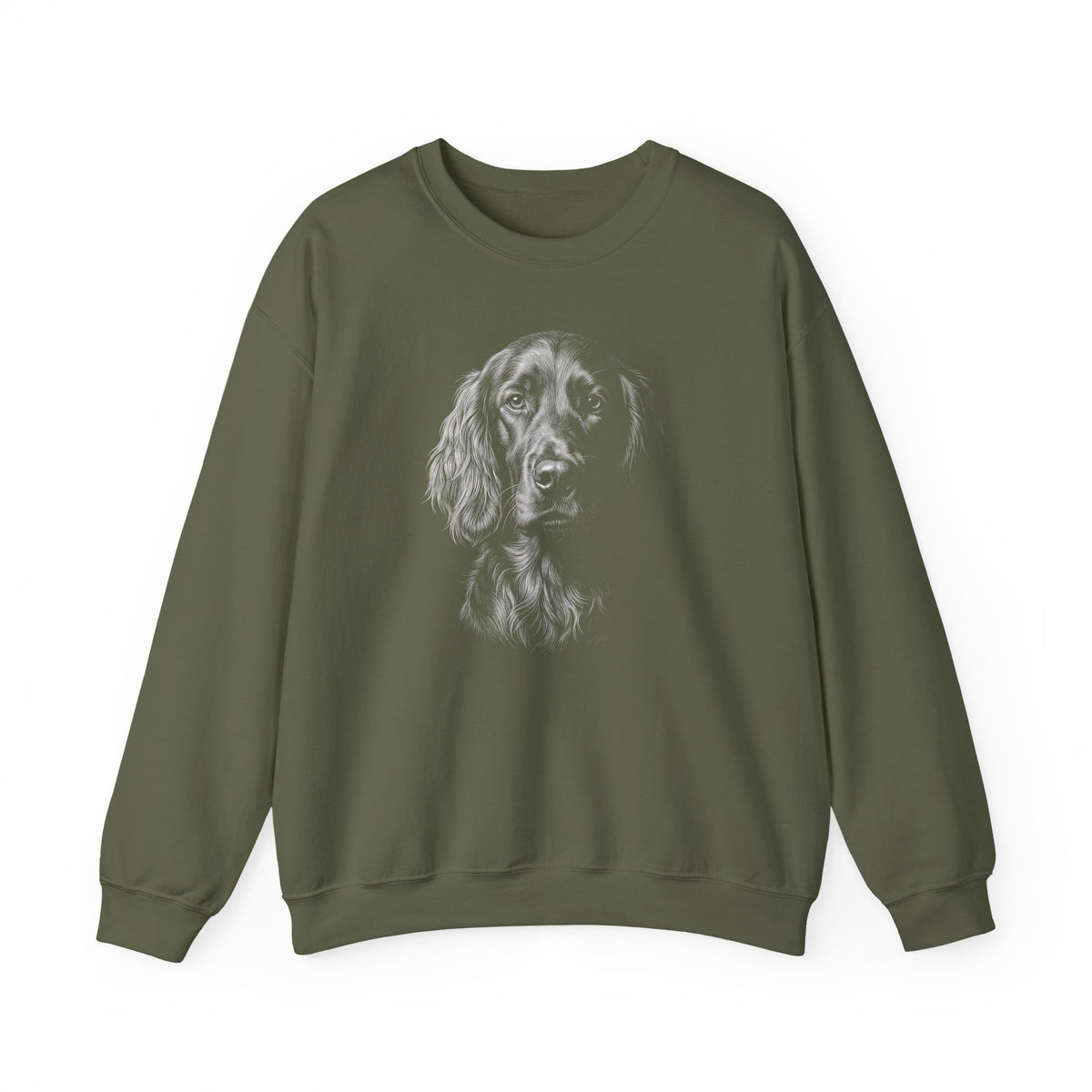 Irish Setter Engraved Crewneck Sweatshirt