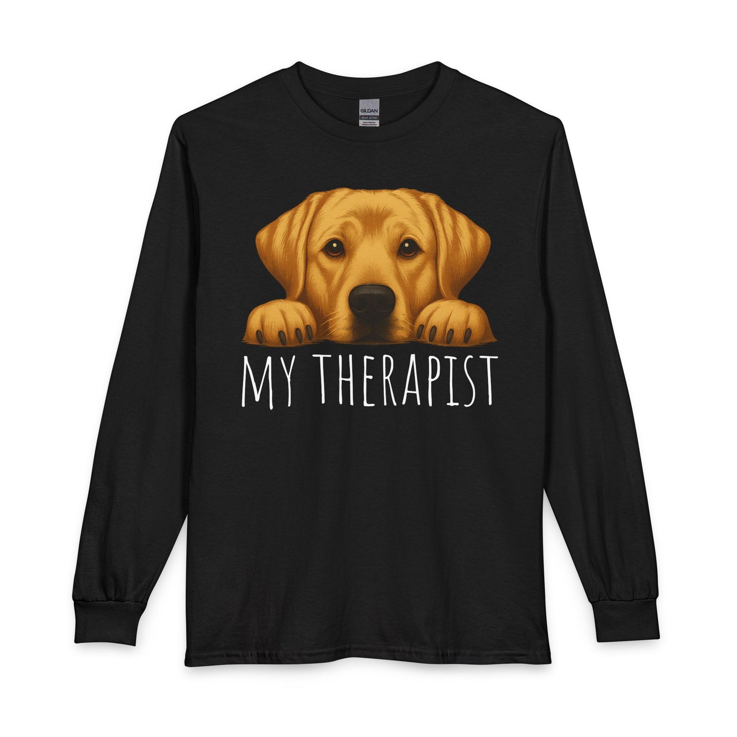 My Therapist Yellow Labrador Long Sleeve