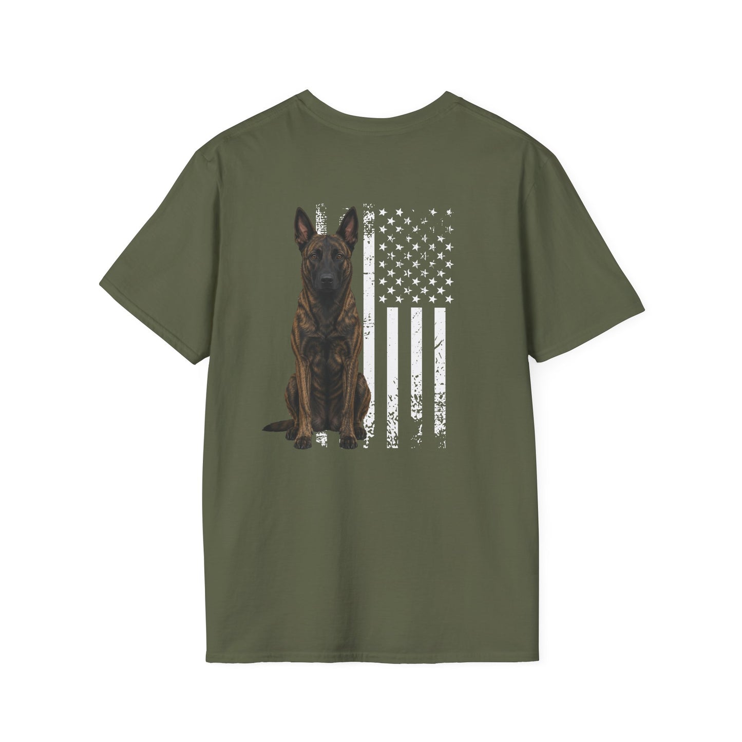 Dutch Shepherd USA (Back Print)