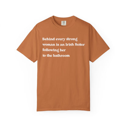 Irish Setter Strong Woman Premium Tee