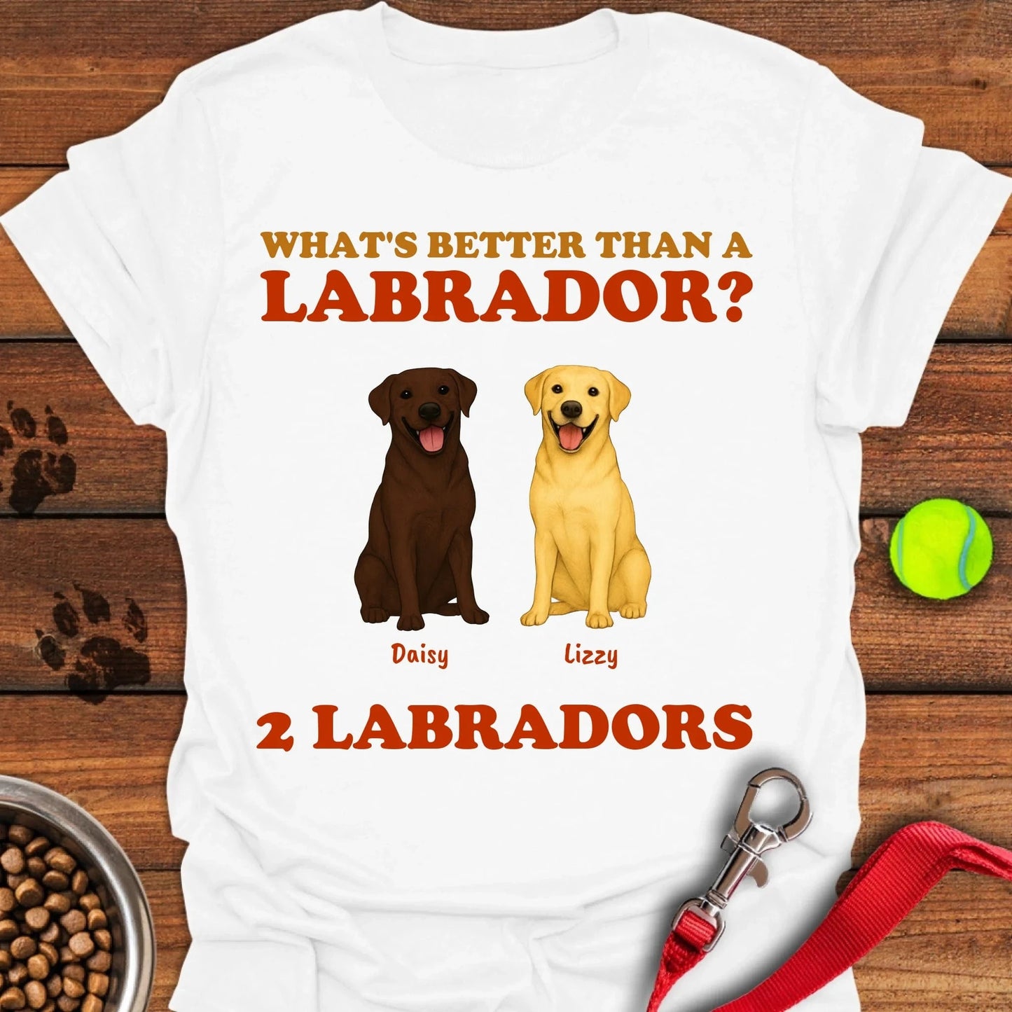 Personalized Labrador T-Shirt