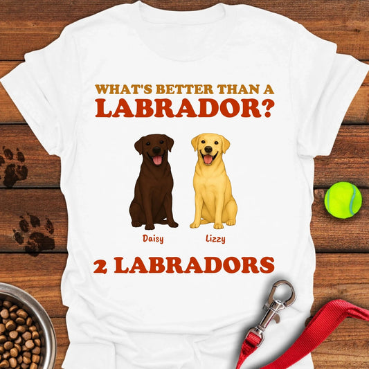 Personalized Labrador T-Shirt