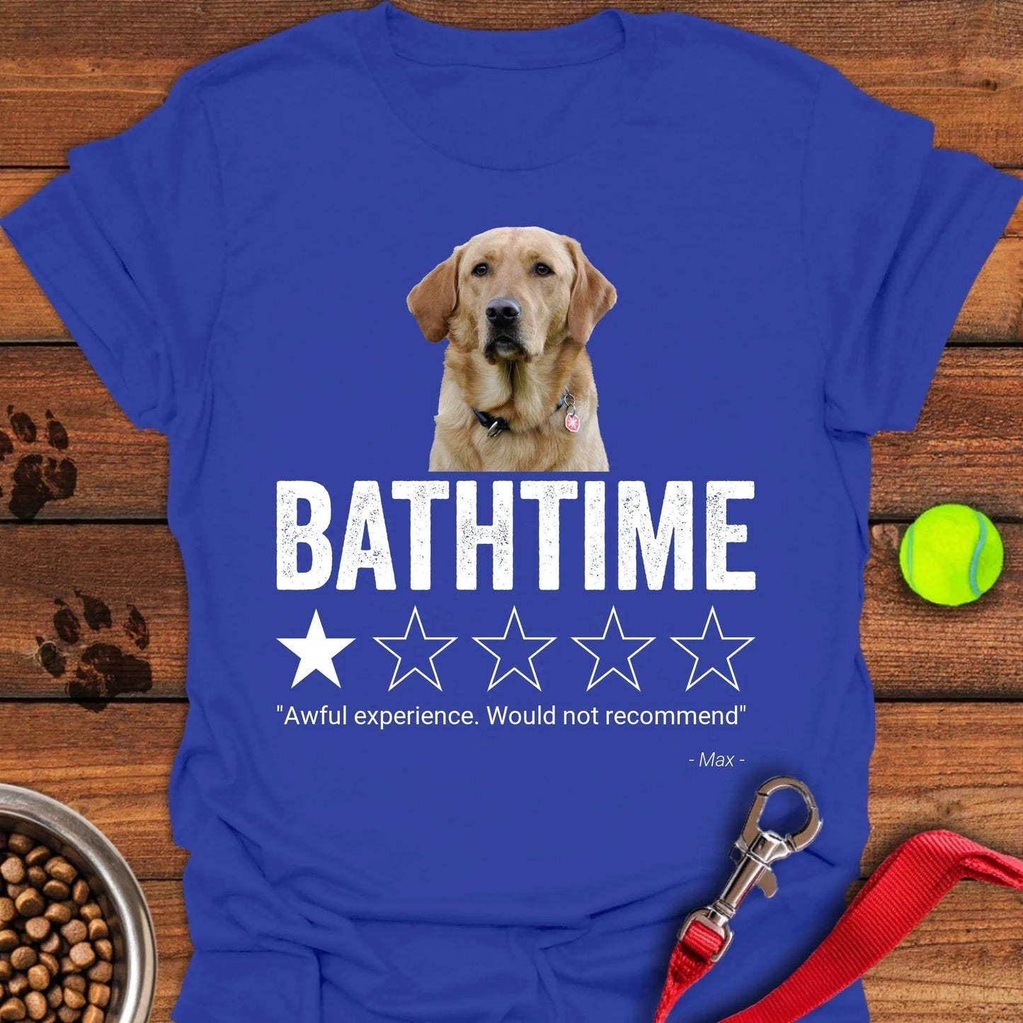 Personalized Bathroom Review Lab T-Shirt Unisex Softstyle T-Shirt Royal