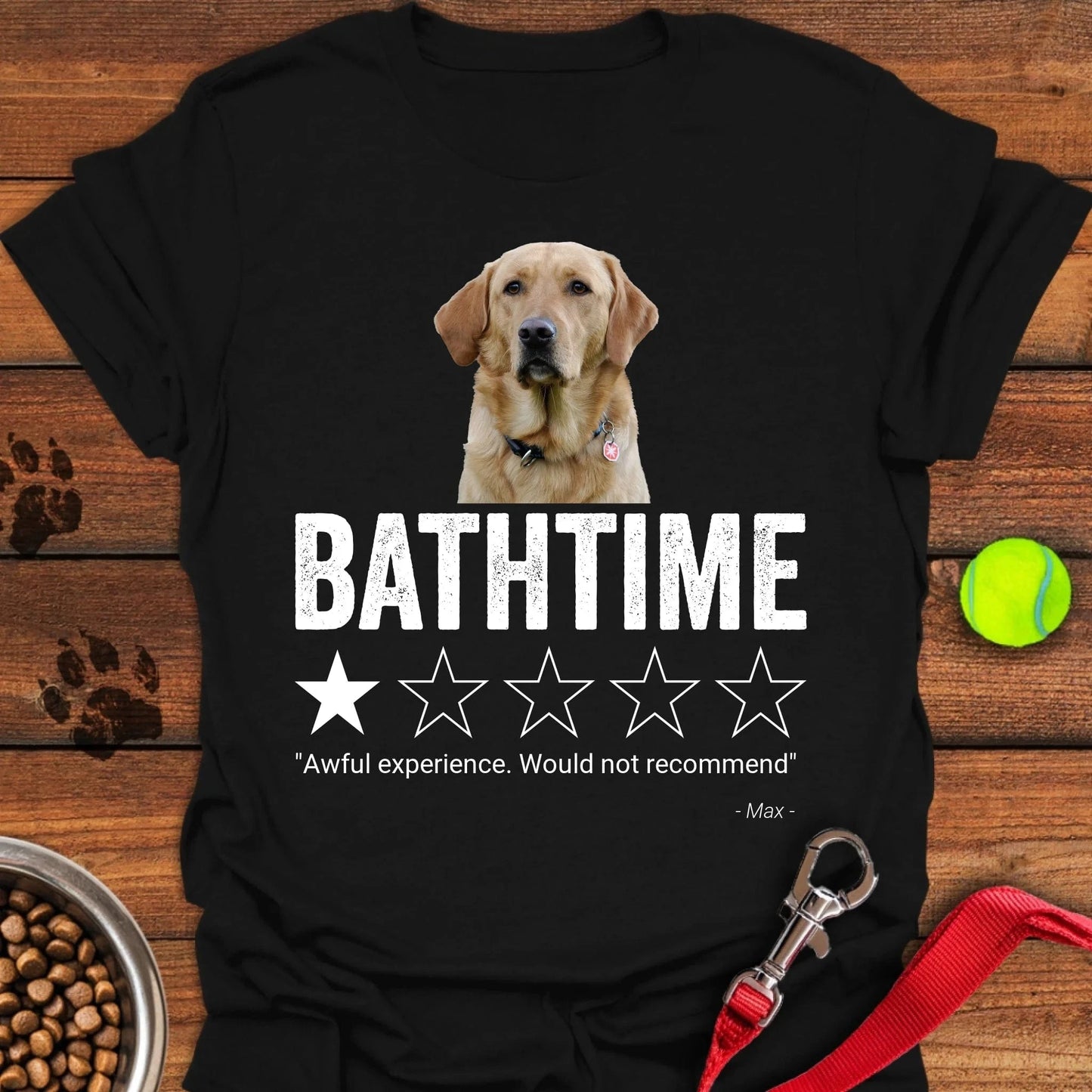Personalized Bathroom Review Lab T-Shirt Unisex Softstyle T-Shirt Black