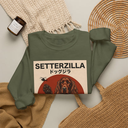 Irish Setter Setterzilla Crewneck Sweatshirt