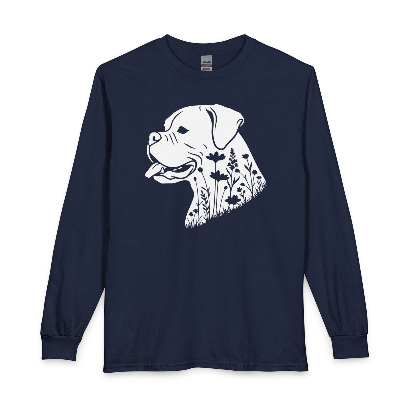 Boxer Flowers Long Sleeve