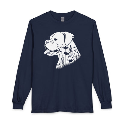 Boxer Flowers Long Sleeve