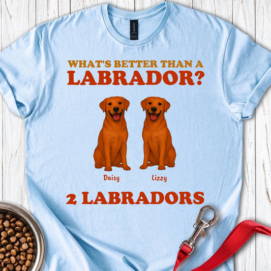 Personalized Fox Red Labrador T-Shirt