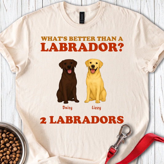 Personalized Labrador T-Shirt