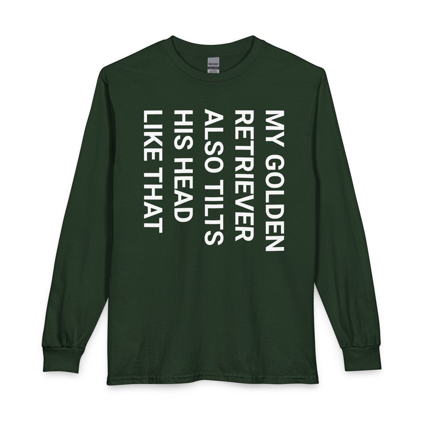 Tilt Head Golden Retriever Long Sleeve