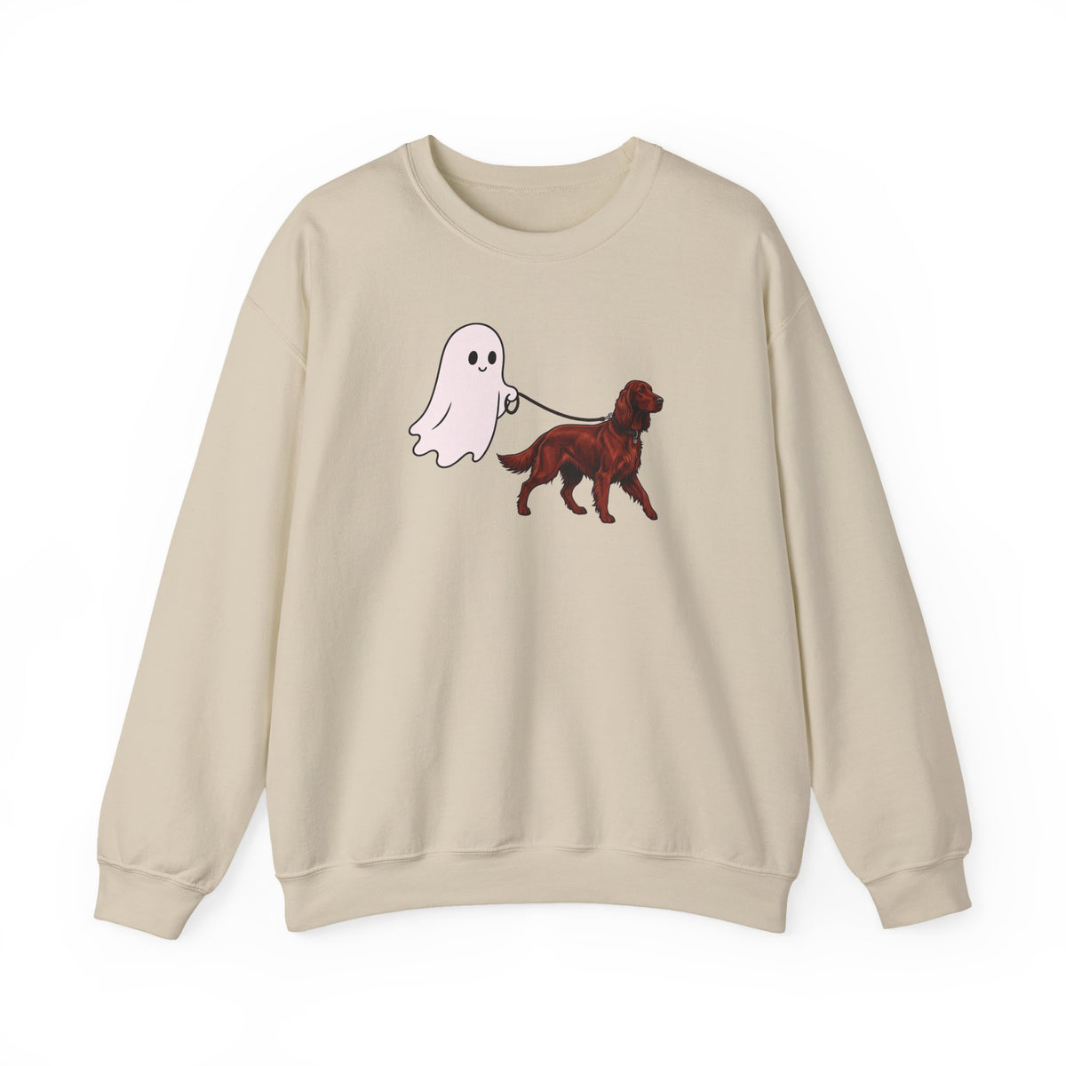 Irish Setter Ghost Walk Crewneck Sweatshirt