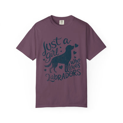 Girl Loves Labrador Premium Tee