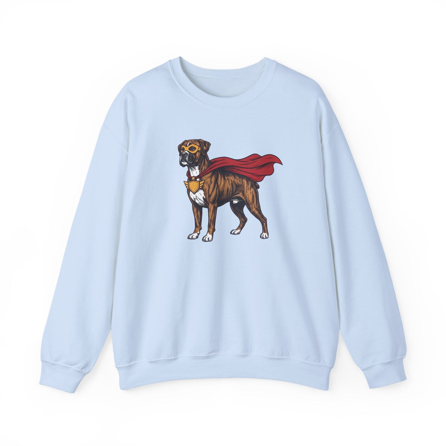 Boxer Superhero Crewneck Sweatshirt