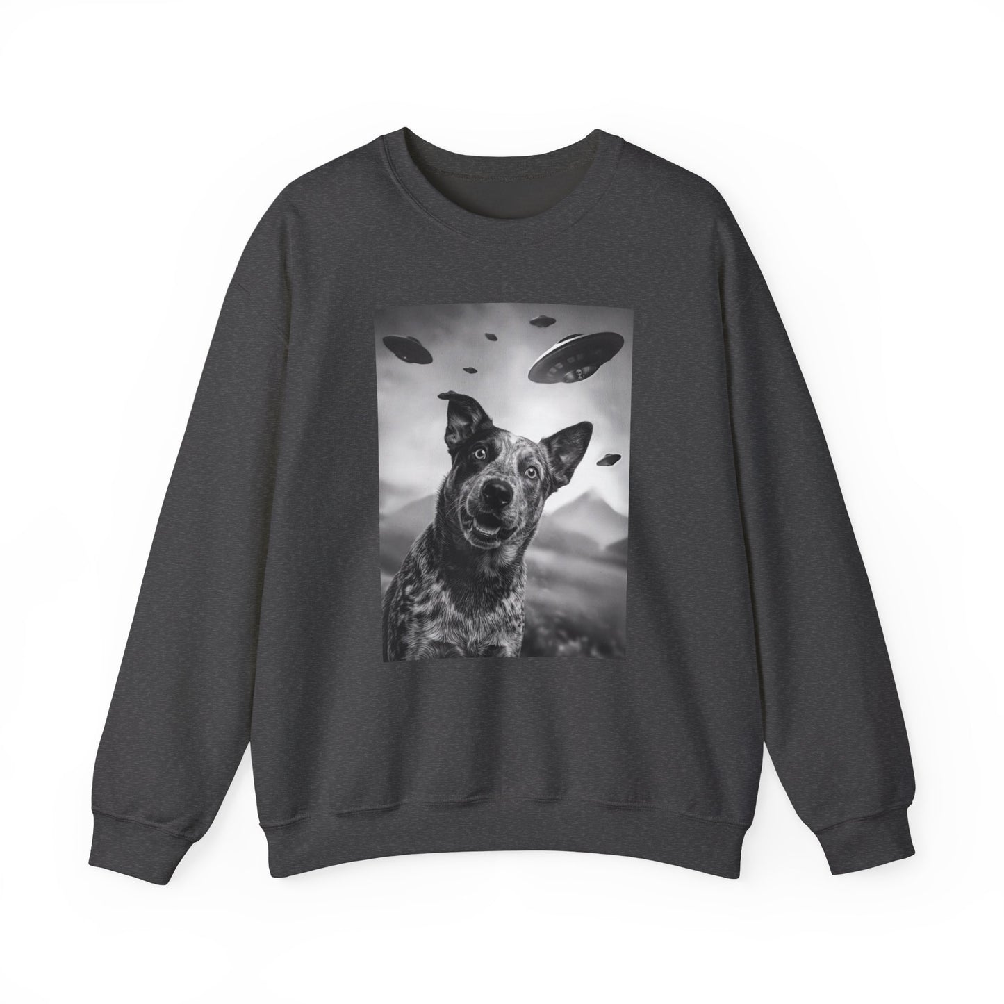 Blue Heeler UFO Crewneck Sweatshirt