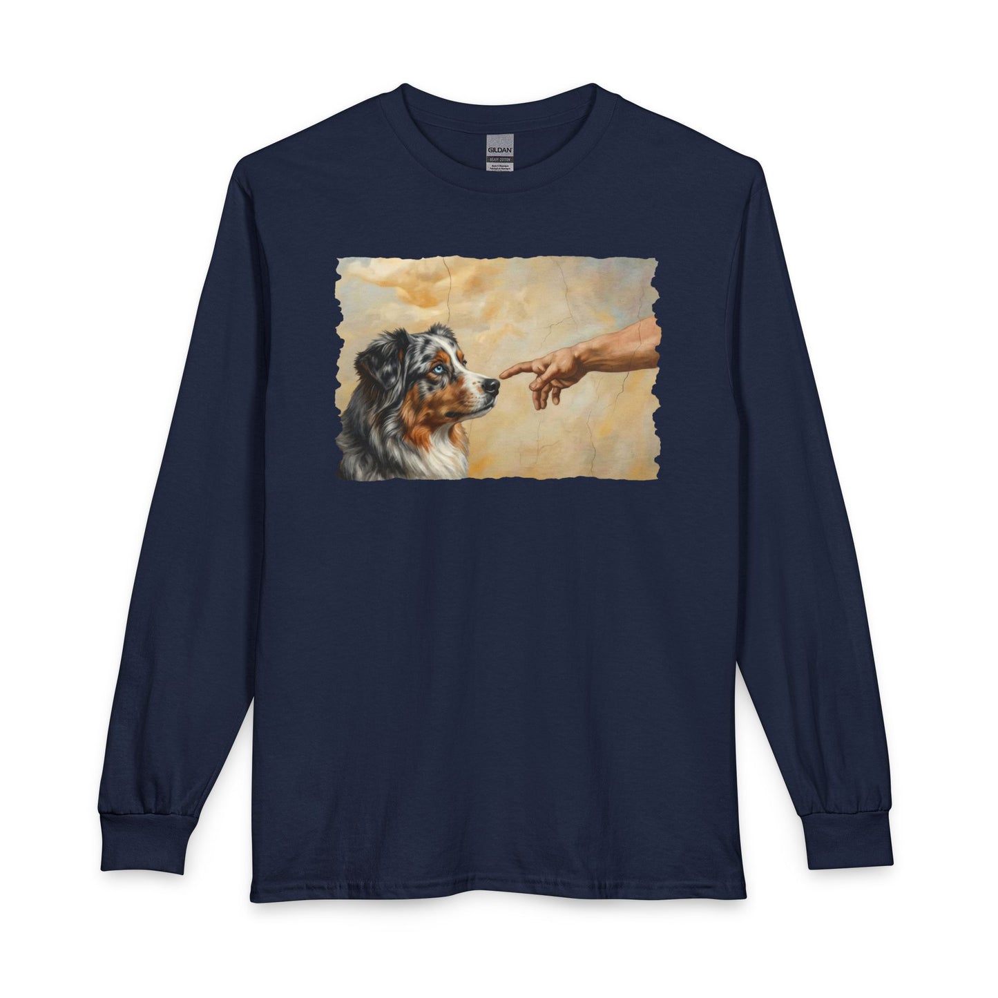 God Creates Australian Shepherd Long Sleeve