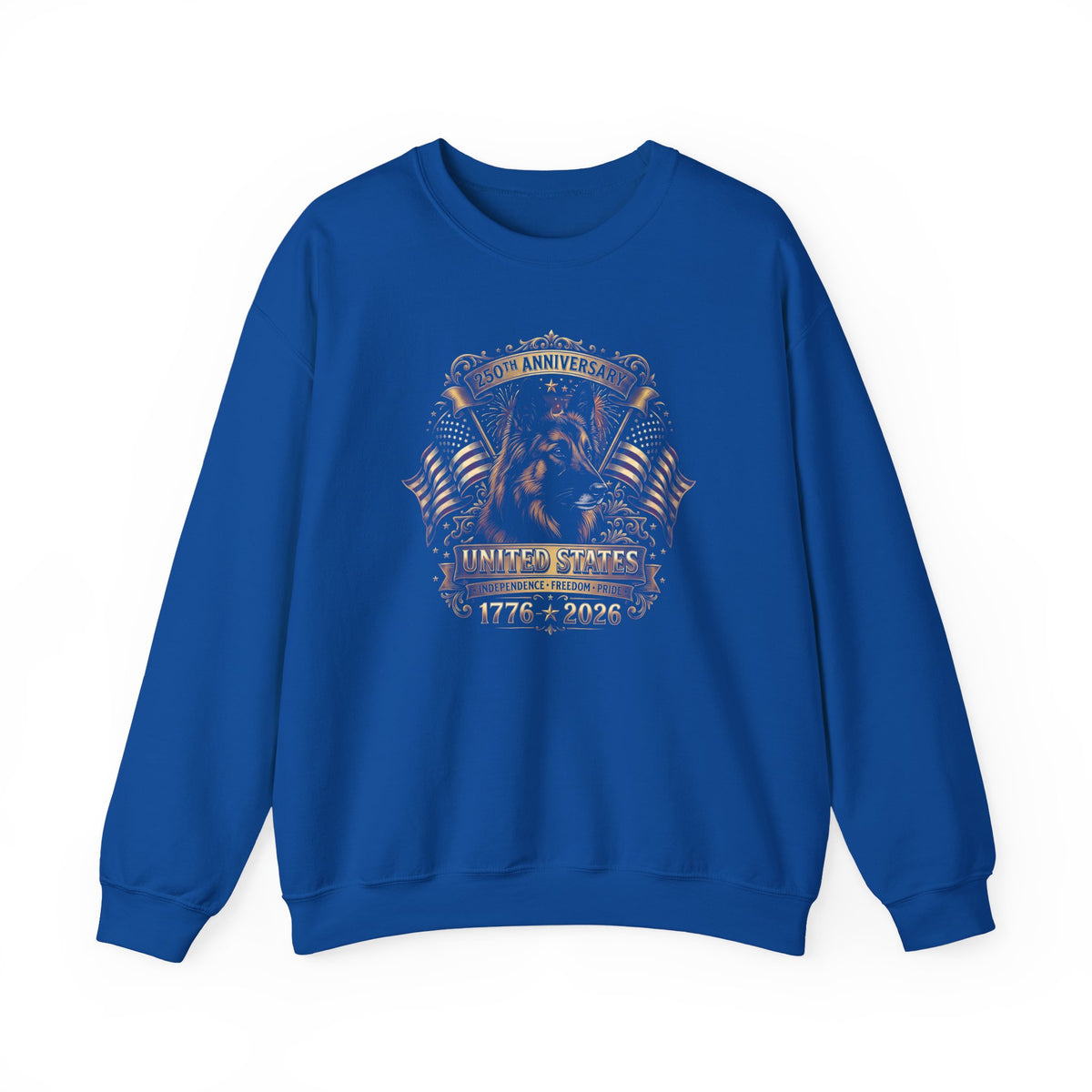 Belgian Tervuren Flag Shades Crewneck Sweatshirt