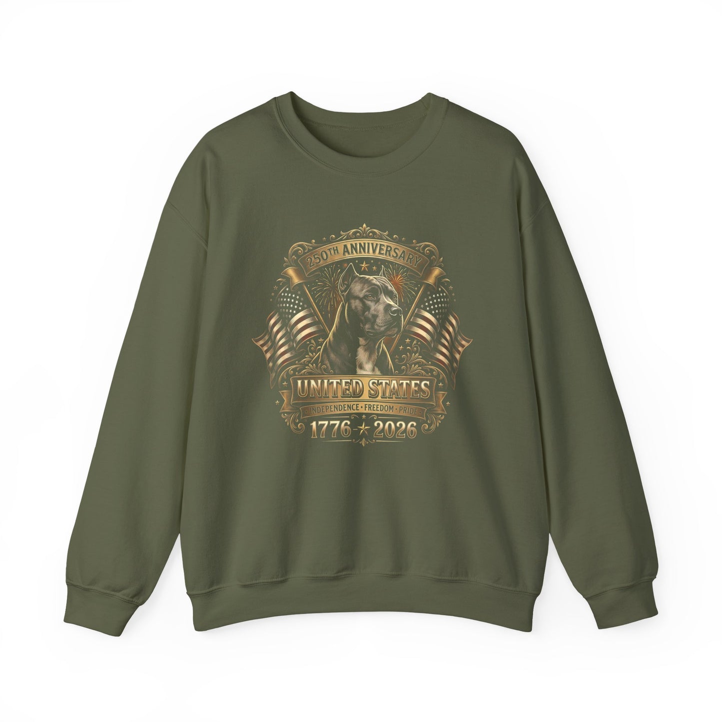 Pitbull USA Crewneck Sweatshirt