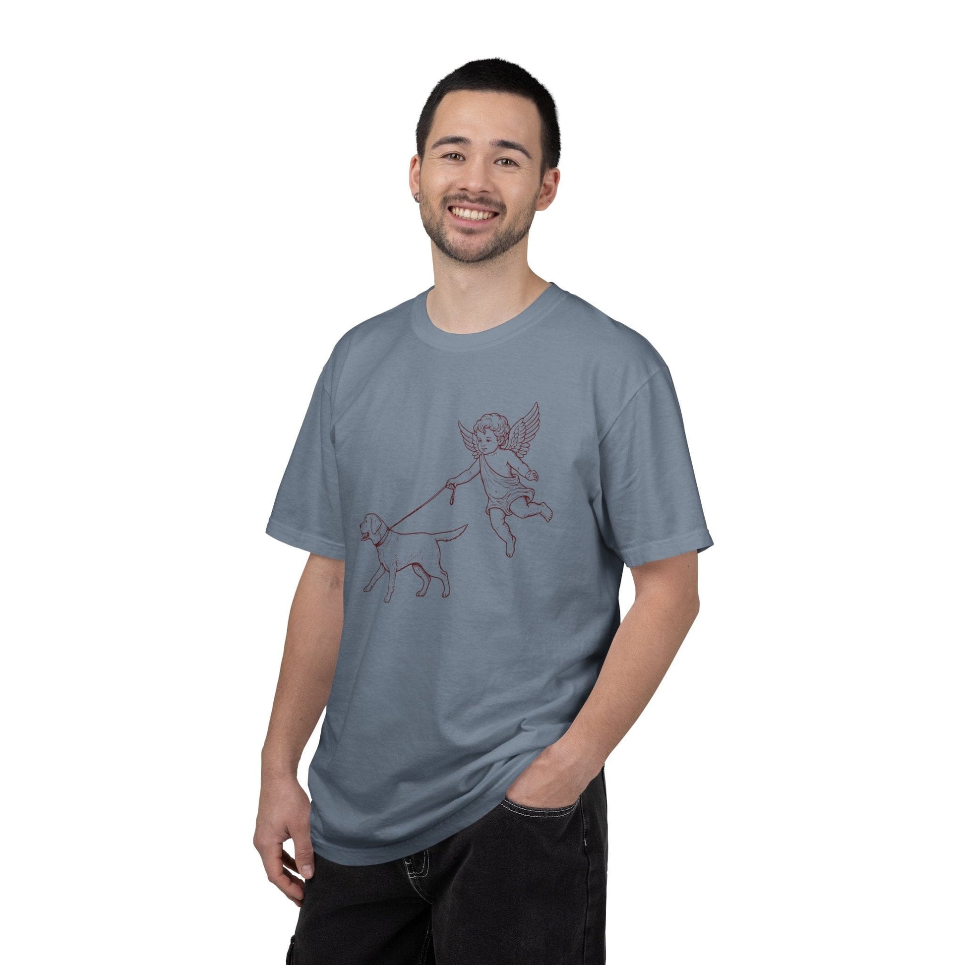 Angel Walking Lab Premium Tee