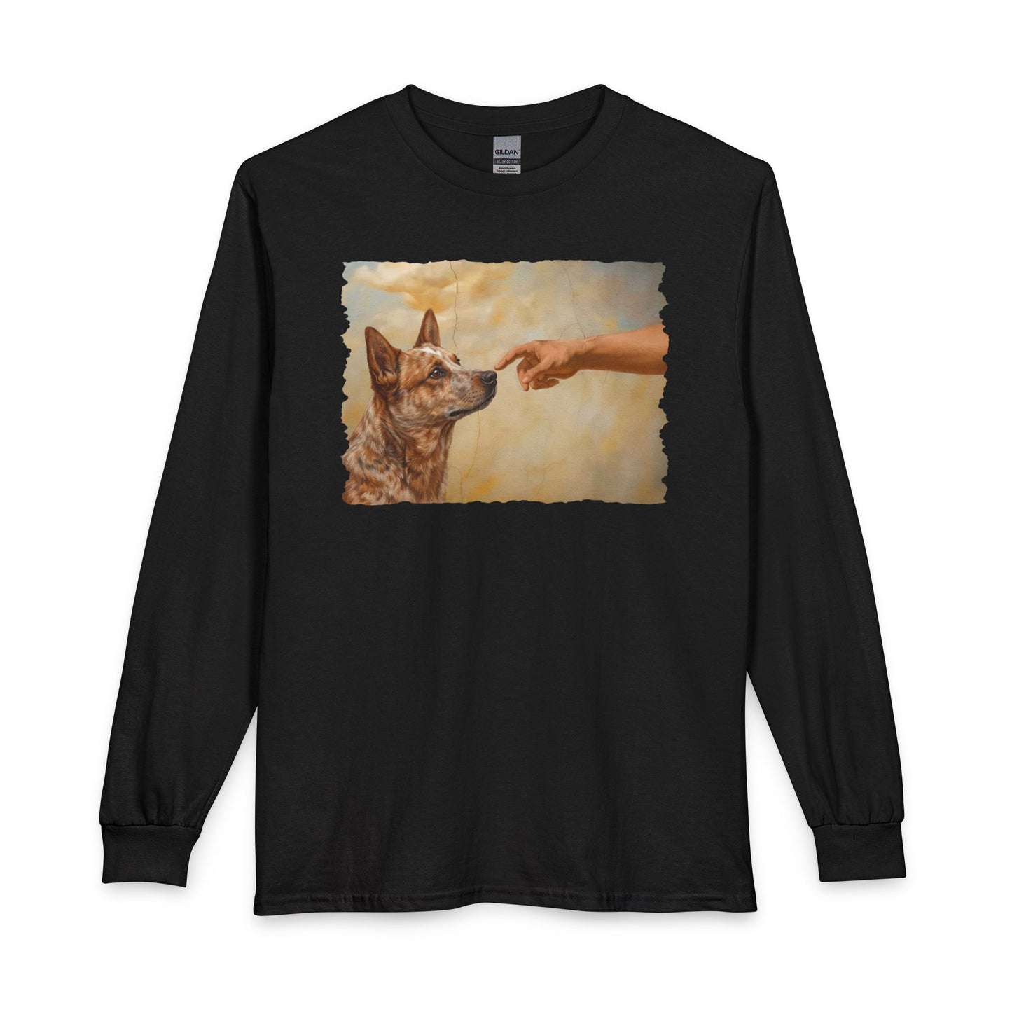 God Creates Red Heeler Long Sleeve