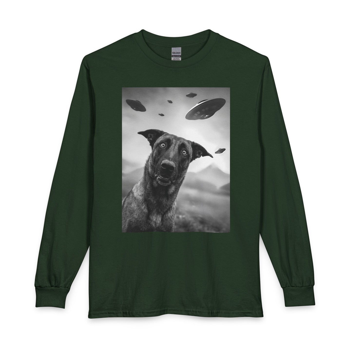 Belgian Malinois UFO Long Sleeve