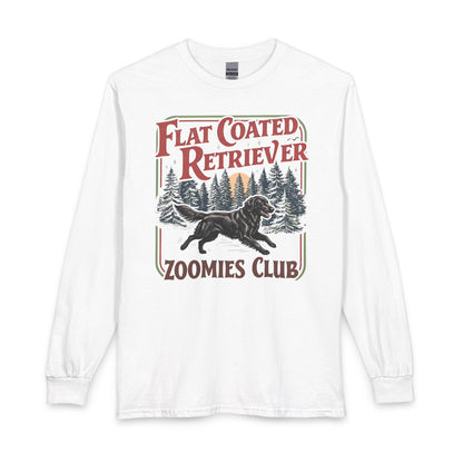 Flat Coated Retriever Zoomies Club Long Sleeve