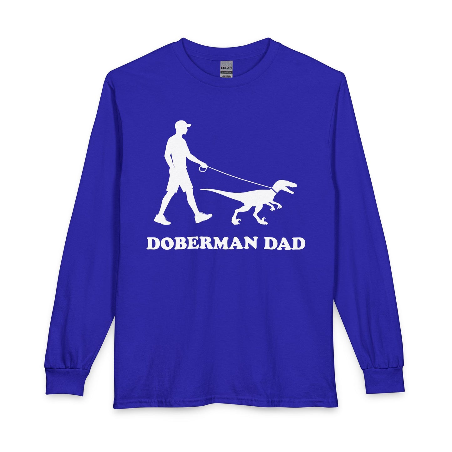 Doberman Dad Long Sleeve