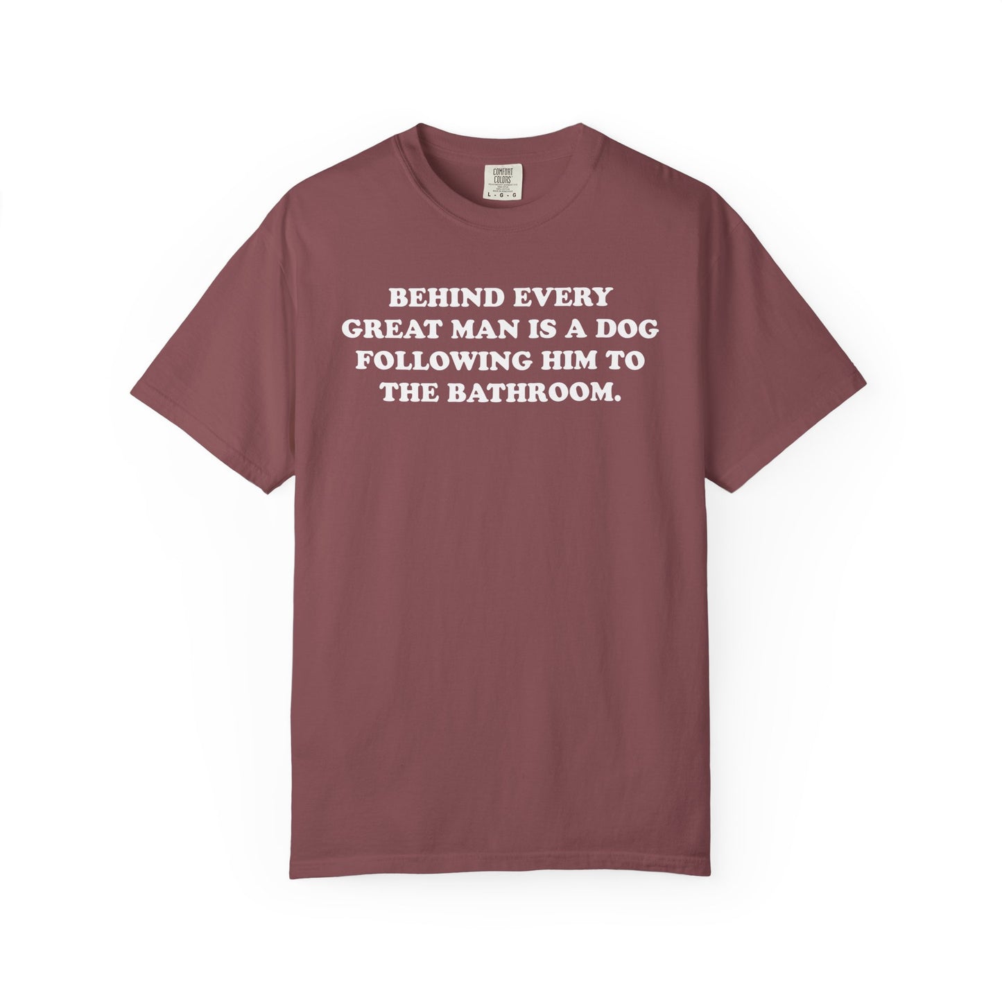 Dog Dad Bathroom 2 Premium Tee